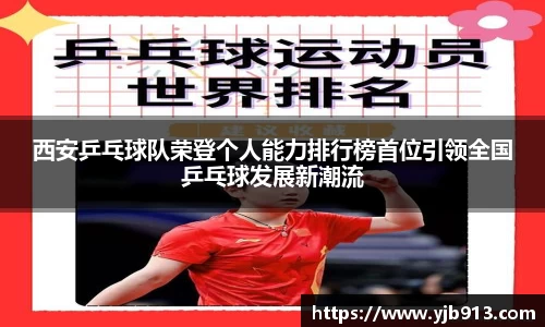 西安乒乓球队荣登个人能力排行榜首位引领全国乒乓球发展新潮流
